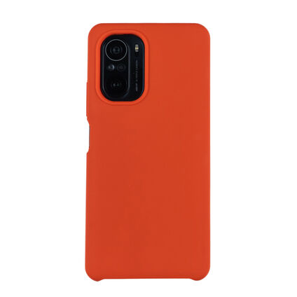 Фото Чехол для POCO F3 бампер АТ Silicone Case (Красный)