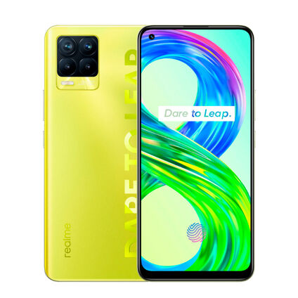 Фото Смартфон Realme 8 Pro б/у (6/128 Желтый, отличное)