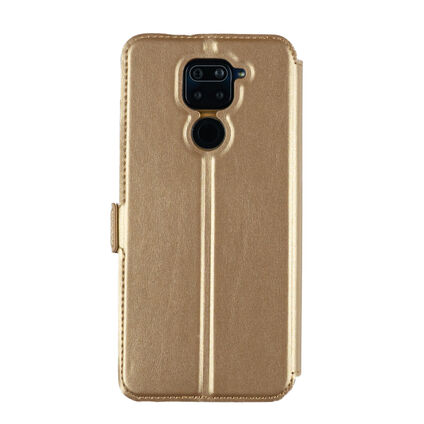 Фото Чехол для Xiaomi Redmi Note 9 книжкой EXPERTS (Золотой)