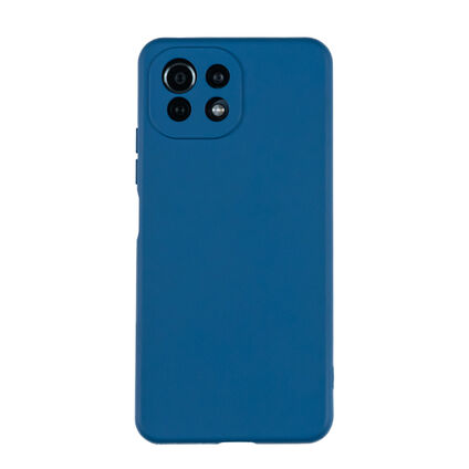 Фото Чехол для Xiaomi Mi 11 Lite бампер АТ Soft touch (Темно-синий)