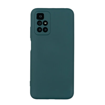 Фото Чехол для Xiaomi Redmi 10 бампер AT Soft touch (Темно-зеленый)