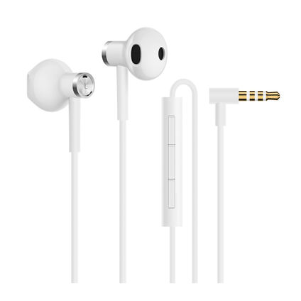 Фото Наушники Xiaomi Mi Dual Driver Earphones (Белые)
