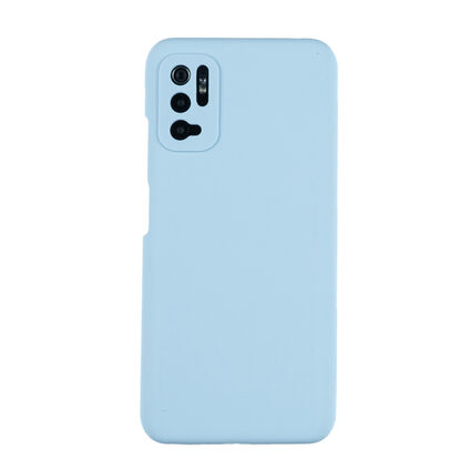 Фото Чехол для POCO M3 Pro 5G/Redmi Note 10 5G бампер АТ Silicone Case (Голубой)