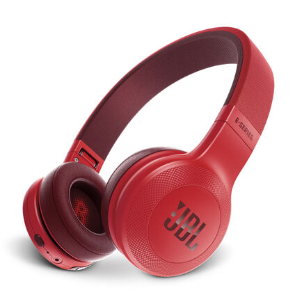 Фото Беспроводные Bluetooth наушники JBL E45BT (Красные) Фото Беспроводные Bluetooth наушники JBL E45BT (Красные)