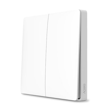Фото Выключатель двухклавишный Aqara Smart Light
