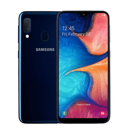 Фото Смартфон Samsung Galaxy A20e б/у (3/32 Синий, отличное состояние)