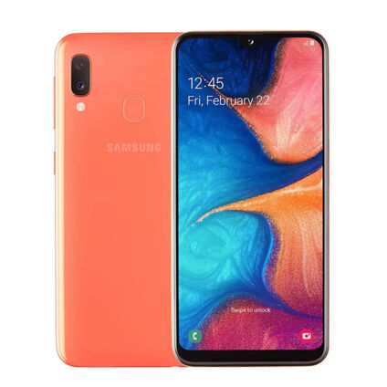 Фото Смартфон Samsung Galaxy A20e б/у (3/32 Розовый, хорошее состояние)