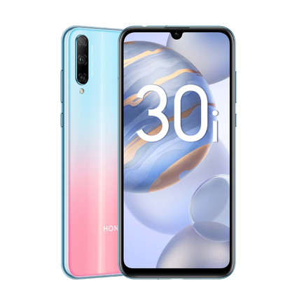 Фото Смартфон Honor 30i б/у (4/128 Ультрафиолетовый закат, хорошее)