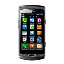 Фото Смартфон Samsung S8530 Wave II б/у (0.5/2 Черный, Хорошее)