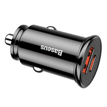 Фото Автомобильное зарядное Baseus 30W (черный)