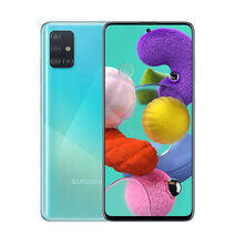 Фото Смартфон Samsung Galaxy A51 б/у (6/128 Голубой, хорошее состояние)