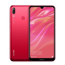 Фото Смартфон Huawei Y7 2019 б/у (4/64 Красный, отличное)